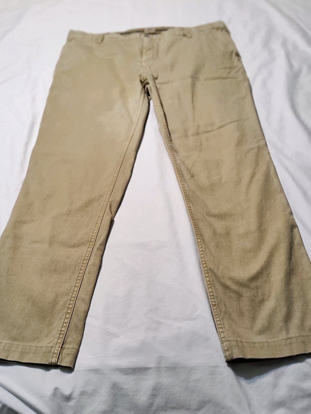 Faherty Tan Chino Pants - Straight Leg